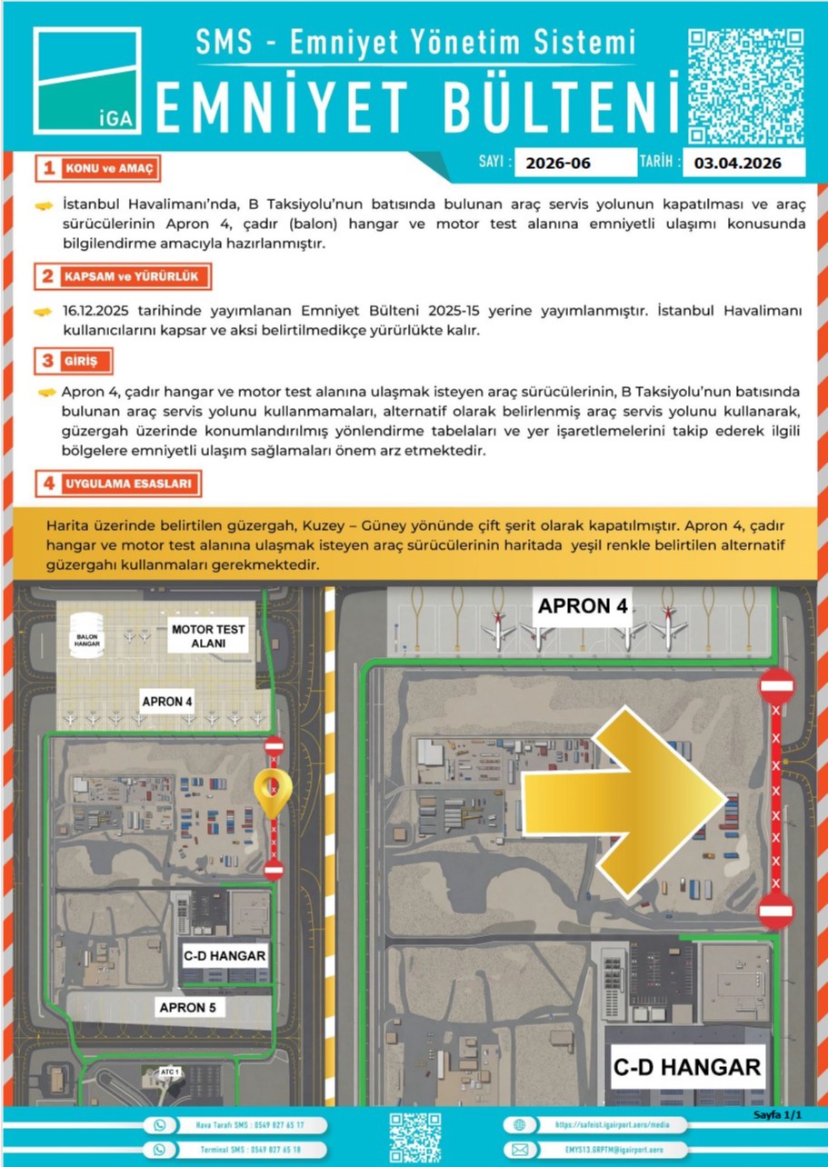 Emniyet Bülteni 2026-06 Araç Servis Yolunun Kapatılması.jpg