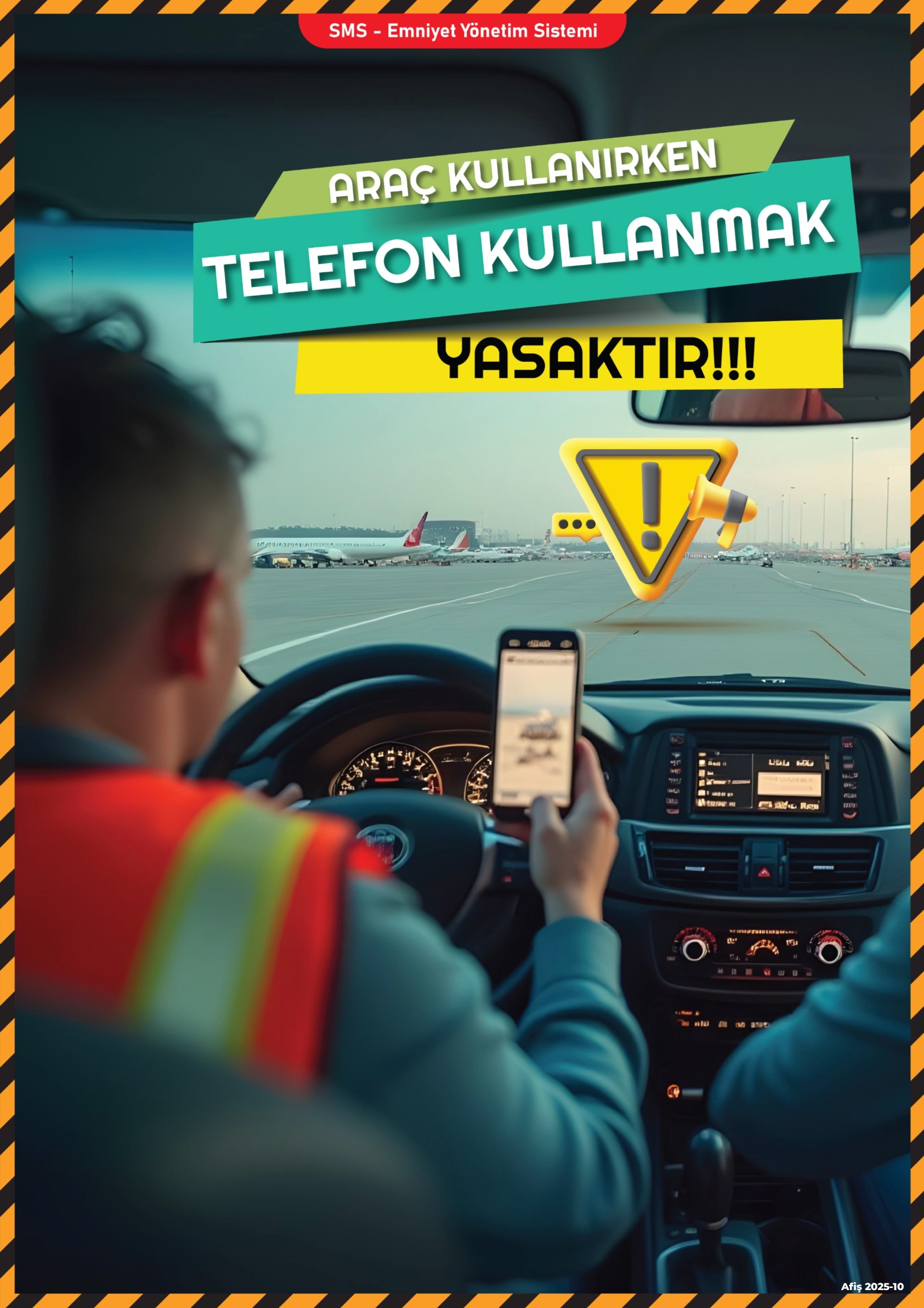 Afiş 2025-10 Araç Kullanırken Telefonla Uğraşmak Yasaktır.jpg